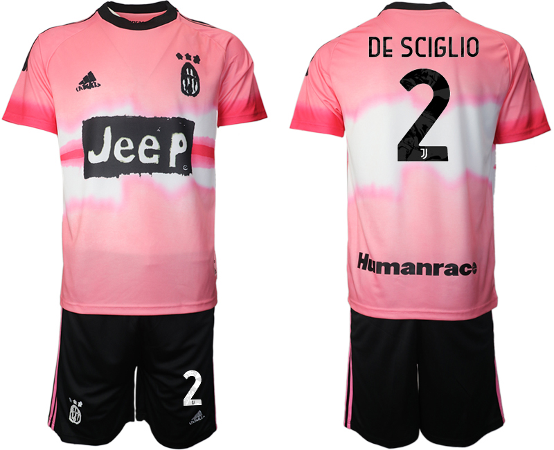 Men 2021 Juventus adidas Human Race #2 soccer jerseys